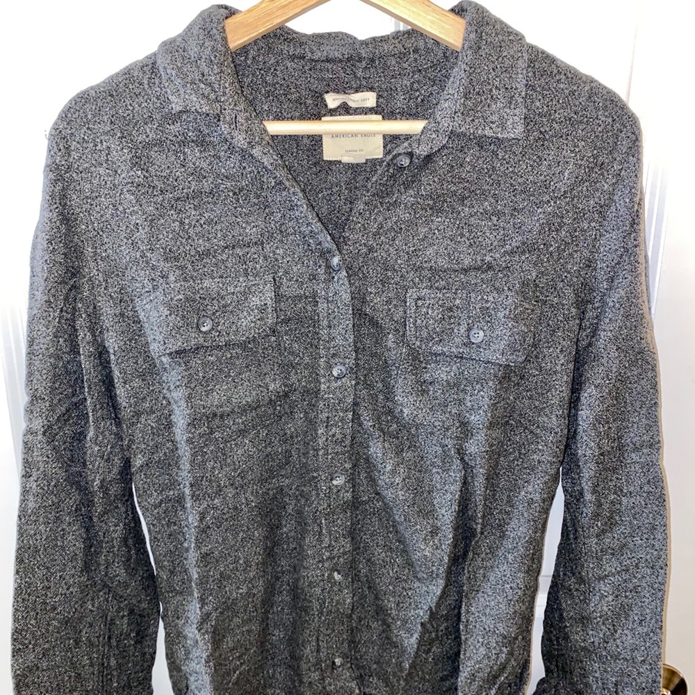 American Eagle Ahhmazingly Soft Shirt Jacket